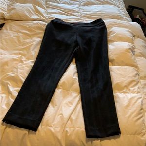 Krazy Larry suede pants black